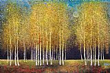The Golden Stairs Paintings - Golden Grove by Melissa Graves-Brown